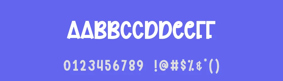Vintage Rainbow Playful Style Font by andikastudio — Display Font — thumbnail 3