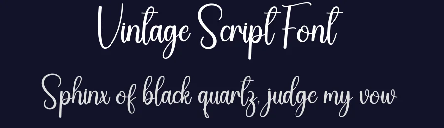 Vintage Script Font by andikastudio — Script Handwritten Font — thumbnail 2