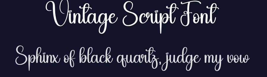 Vintage Script Font by creativeletter — Script Handwritten Font — thumbnail 2