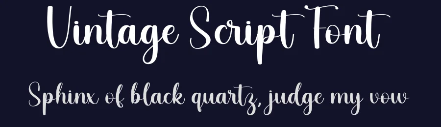 Vintage Script Font by ade gilang — Script Handwritten Font — thumbnail 2