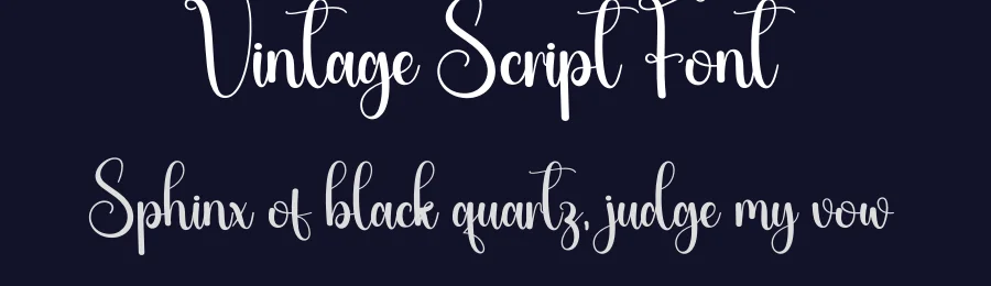 Vintage Script Font by creativeletter — Script Handwritten Font — thumbnail 2