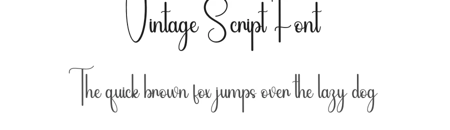 Vintage Script Font by andikastudio — Script Handwritten Font