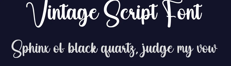 Vintage Script Font by creativeletter — Script Handwritten Font — thumbnail 2