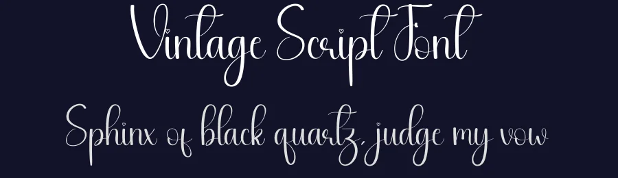 Vintage Script Font by andikastudio — Script Handwritten Font — thumbnail 2