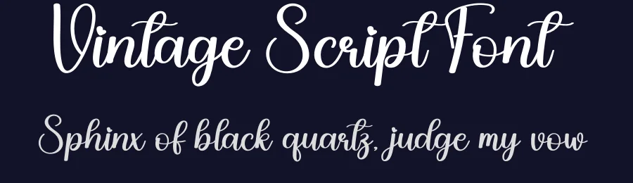 Vintage Script Font by creativeletter — Script Handwritten Font — thumbnail 2