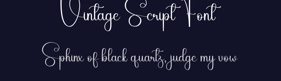 Vintage Script Font by creativeletter — Script Handwritten Font — thumbnail 2