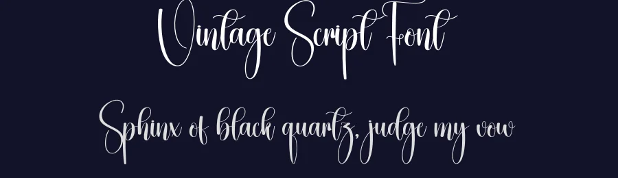 Vintage Script Font by creativeletter — Script Handwritten Font — thumbnail 2