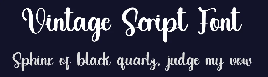 Vintage Script Font by freshtypeink — Script Handwritten Font — thumbnail 2