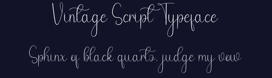 Vintage Script Typeface by andikastudio — Script Handwritten Font — thumbnail 2