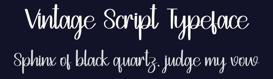 Vintage Script Typeface by inermediaSTUDIO — Script Handwritten Font — thumbnail 2