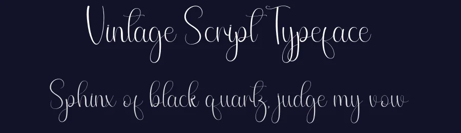 Vintage Script Typeface by andikastudio — Script Handwritten Font — thumbnail 2