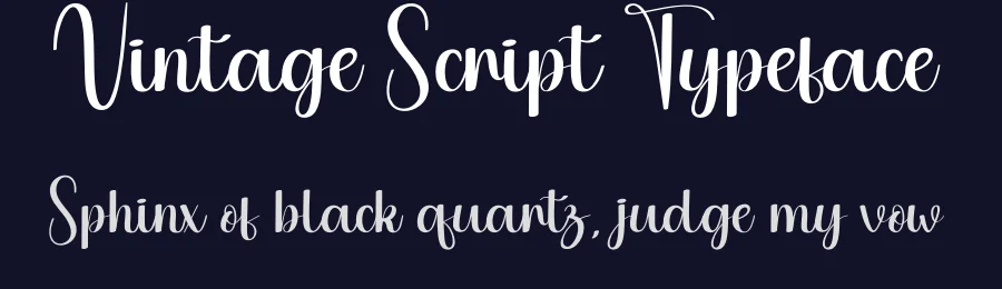 Vintage Script Typeface by andikastudio — Script Handwritten Font — thumbnail 2