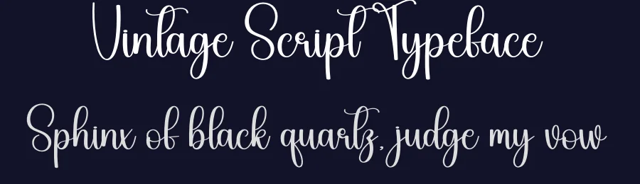 Vintage Script Typeface by andikastudio — Script Handwritten Font — thumbnail 2