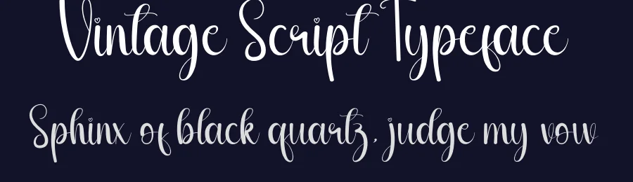 Vintage Script Typeface by andikastudio — Script Handwritten Font — thumbnail 2