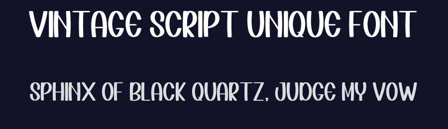 Vintage Script Unique Font by inermediaSTUDIO — Display Font — thumbnail 2