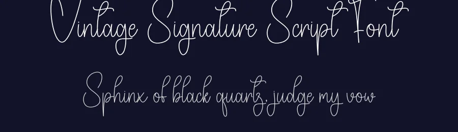 Vintage Signature Script Font by creativeletter — Script Handwritten Font — thumbnail 2