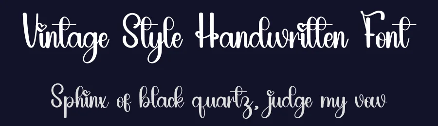 Vintage Style Handwritten Font by inermediaSTUDIO — Script Handwritten Font — thumbnail 2