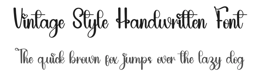 Vintage Style Handwritten Font by inermediaSTUDIO — Script Handwritten Font