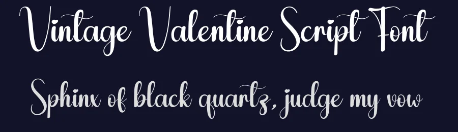 Vintage Valentine Script Font by andikastudio — Script Handwritten Font — thumbnail 2