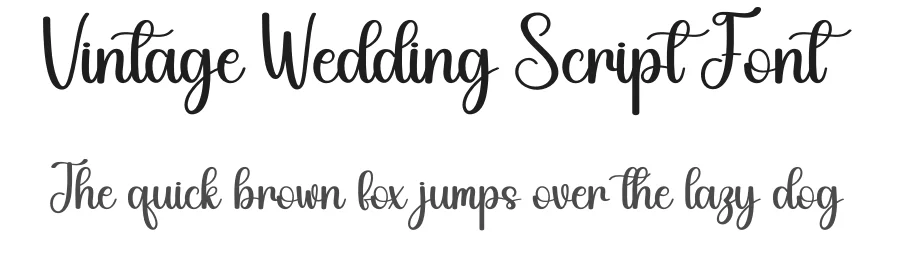 Vintage Wedding Script Font by andikastudio — Script Handwritten Font