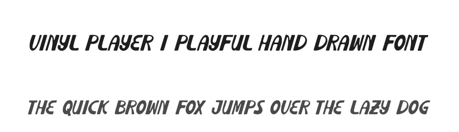 Vinyl Player | Playful Hand Drawn Font by Gracetypestudio — Script Handwritten Font