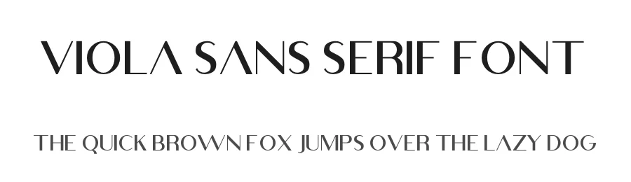 Viola Sans Serif Font by Hadenartwork® — Sans Serif Font