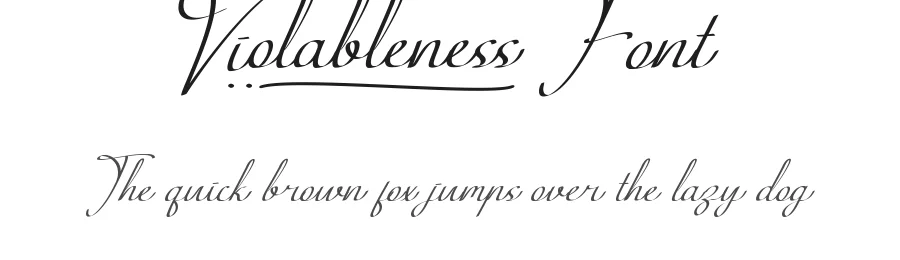 Violableness Font by noahtype — Script Handwritten Font