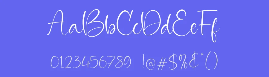 Violante Calligraphy Font by balpirick — Script Handwritten Font — thumbnail 3