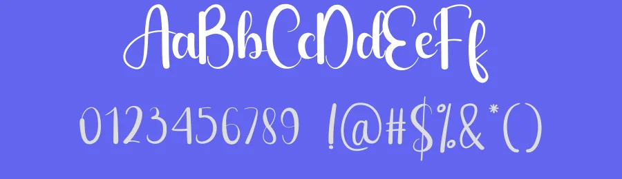 Violet Calligraphy Font by andikastudio — Script Handwritten Font — thumbnail 3