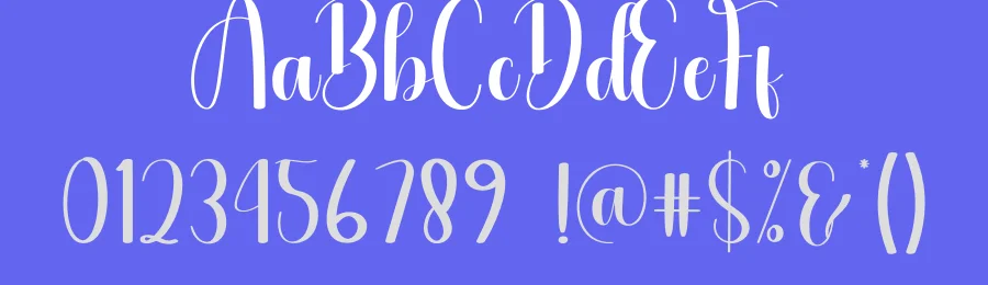 Violet Script Typeface by andikastudio — Script Handwritten Font — thumbnail 3