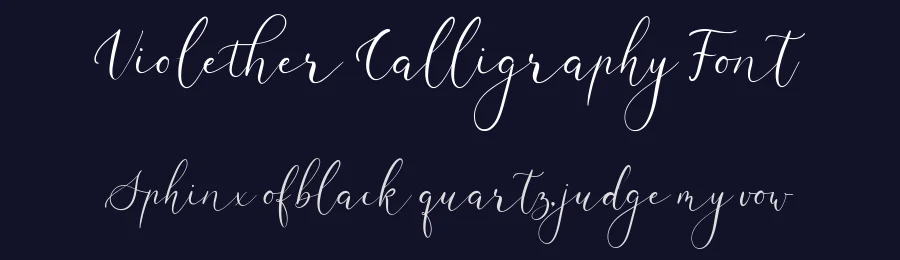 Violether Calligraphy Font by Paily Studio — Script Handwritten Font — thumbnail 2