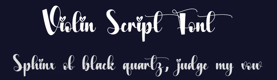 Violin Script Font by creativeletter — Script Handwritten Font — thumbnail 2
