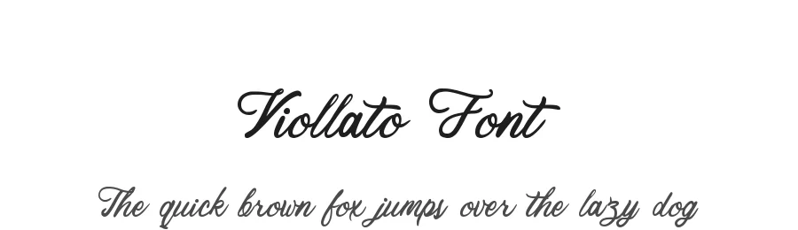 Viollato Font by fourtypestd — Script Handwritten Font