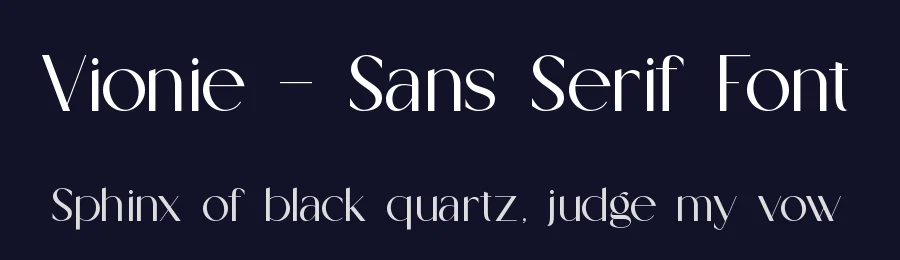 Vionie – Sans Serif Font by ErmediaStudio — Serif Font — thumbnail 2