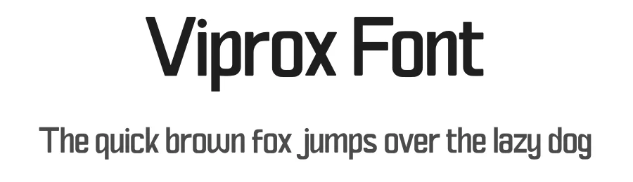 Viprox Font by twinletter — Sans Serif Font