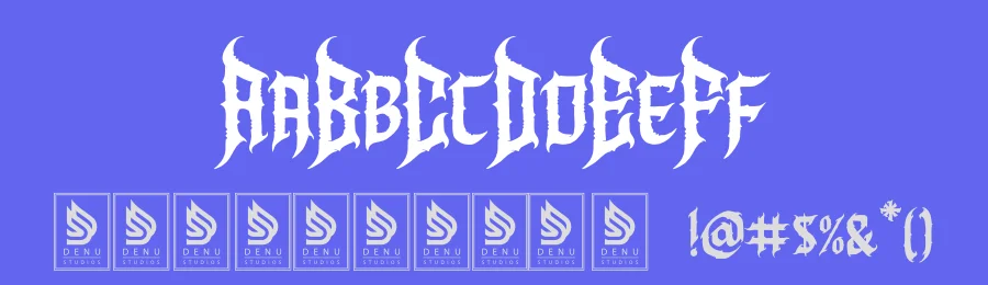 Virgil Creature Font by Denustudios — Blackletter Font — thumbnail 3