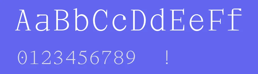 Virgil Monospaced Font by That That Creative — Serif Font — thumbnail 3