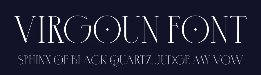 Virgoun Font by Krismagraph — Serif Font — thumbnail 2