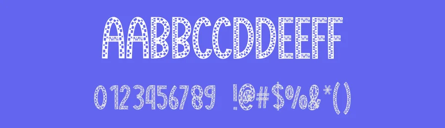 Virtual Piano Display Font by creativeletter — Display Font — thumbnail 3