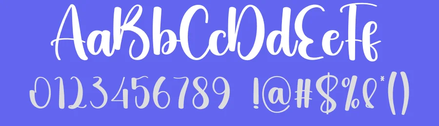 Virtual Script Font by creativeletter — Script Handwritten Font — thumbnail 3