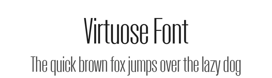 Virtuose Font by Ckhans Fonts — Display Font