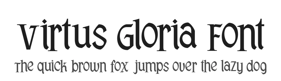 Virtus Gloria Font by alit design — Display Font