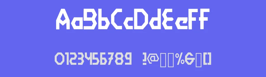 VIRXEN — Angular Tribal Display Font by idealistudio — Display Font — thumbnail 3