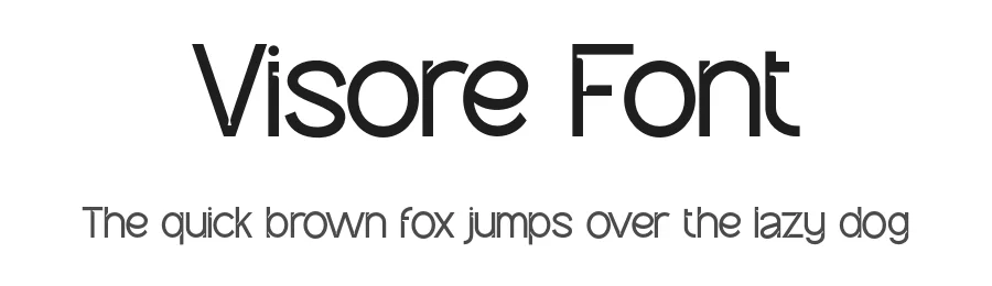 Visore Font by burntilldead — Sans Serif Font