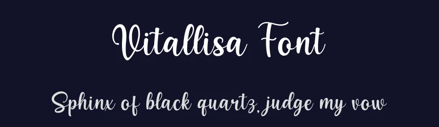 Vitallisa Font by Basnistudio — Script Handwritten Font — thumbnail 2
