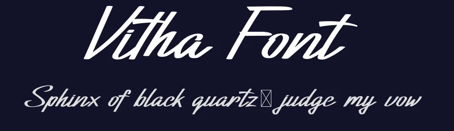 Vitha Font by didiksaputra — Script Handwritten Font — thumbnail 2