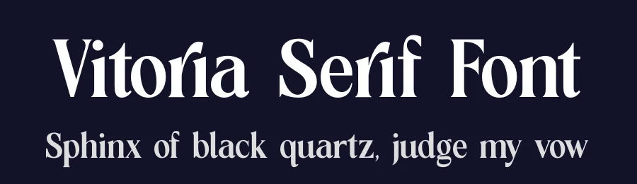 Vitoria Serif Font by timelesstype.co — Serif Font — thumbnail 2