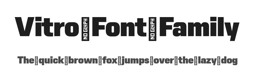 Vitro Font Family by The Northern Block — Sans Serif Font
