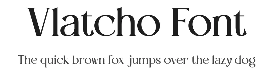 Vlatcho Font by Qweera Studio β Serif Font