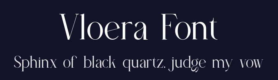 Vloera Font by SlideShoot — Decorative Font — thumbnail 2